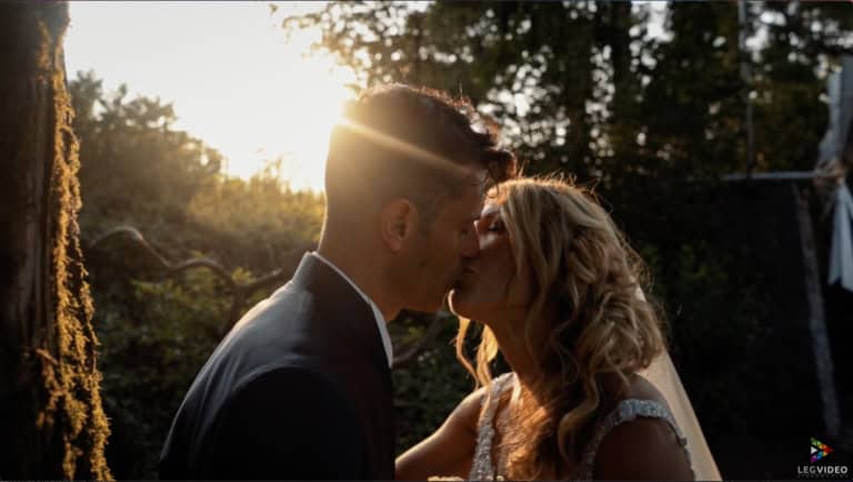 Legvideo Video Matrimonio Alessia & Fabio bacio al tramonto