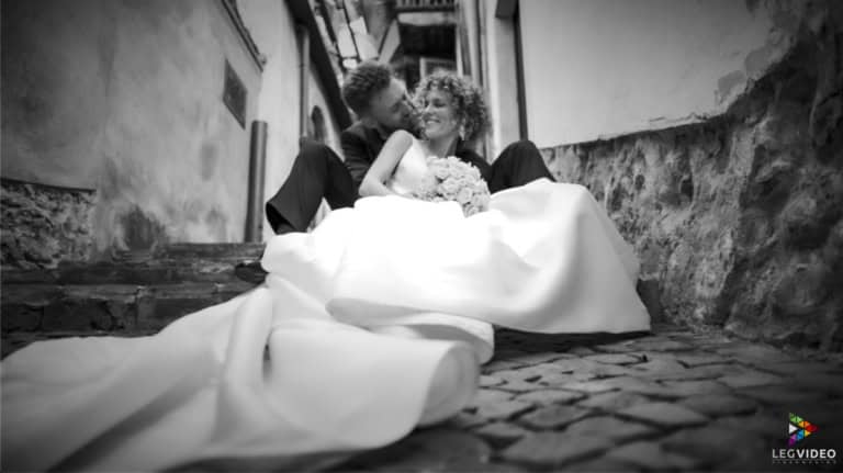 Legvideo Video Matrimonio Claudia & Edoardo sposi seduti