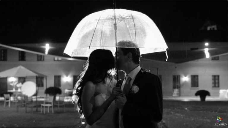 Legvideo Video Matrimonio Dilanee & Gabriele romantica pioggia