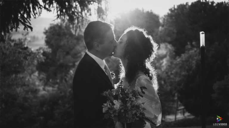 Legvideo Video Matrimonio Elena & Davide b&W backlight