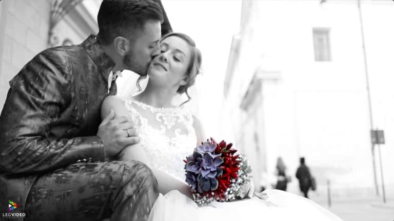 Legvideo Video Matrimonio Noemi & Mattia bouquet colorato